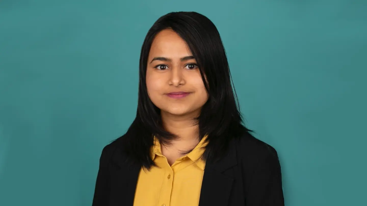 Professional headshot of J&J early-in-career employee