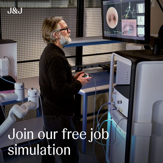J&J MedTech surgery simulation